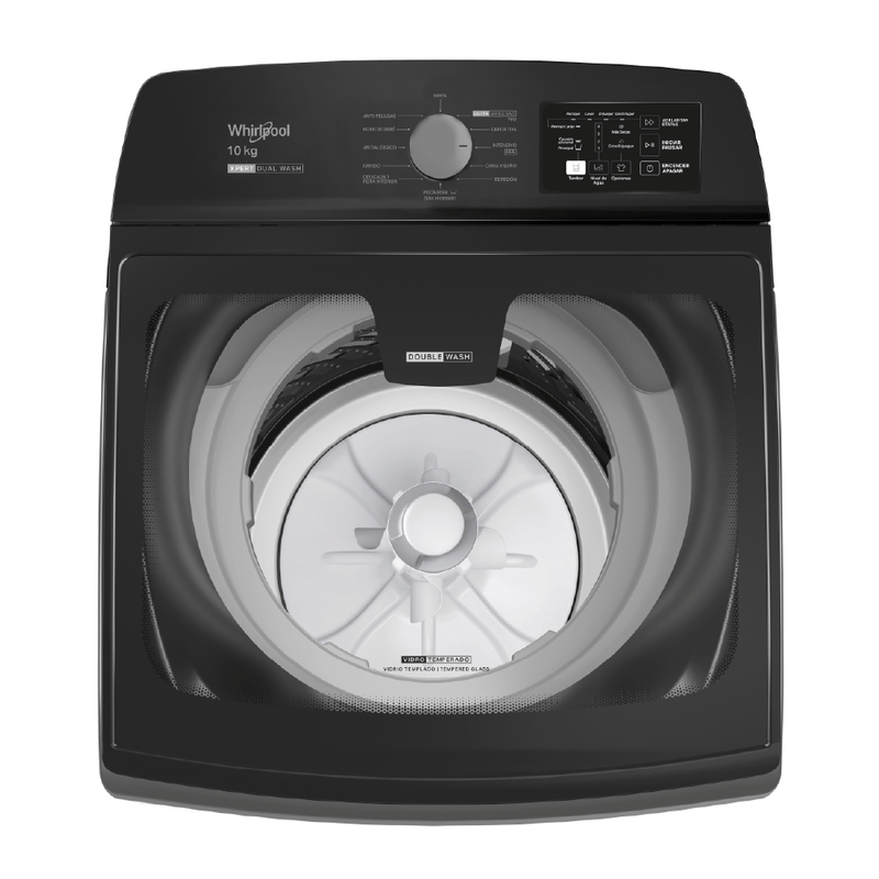 Lavarropas Whirlpool superior 10 Titanio - Whirlpool