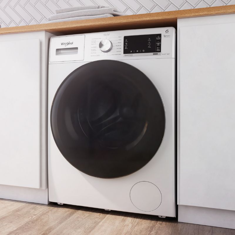 WLF60BS25F  Lavarropas carga frontal de 6 kg Blanco - Whirlpool