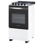 Cocina a gas Whirlpool Blanca 49 cm