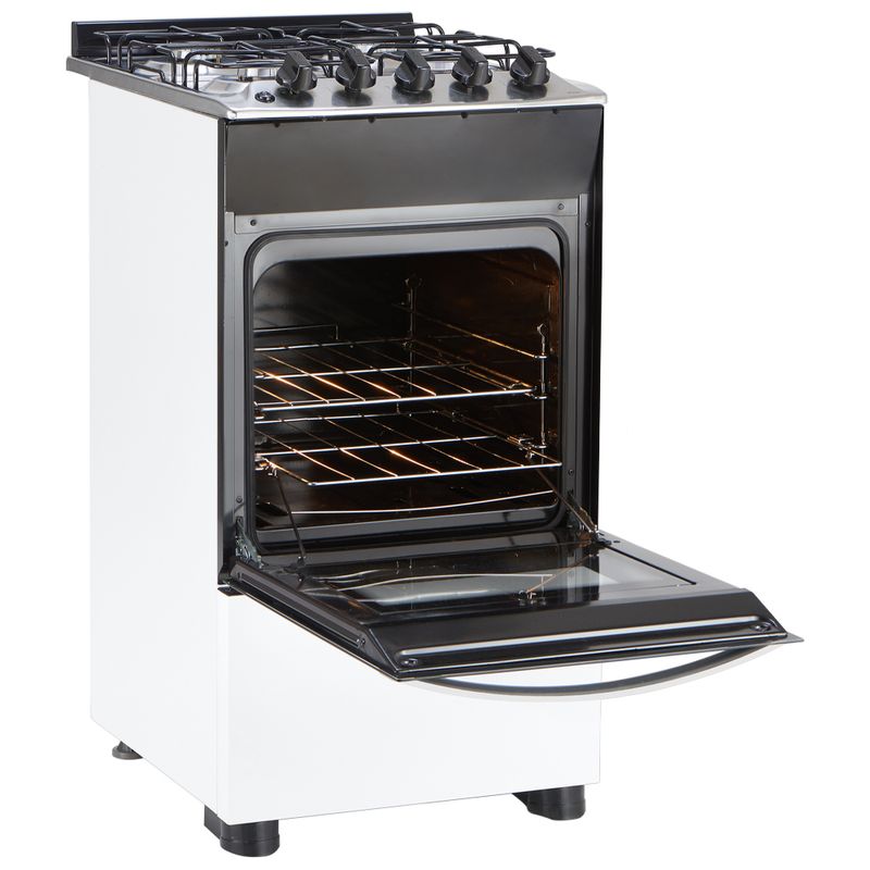 Cocina a gas Whirlpool Blanca 49 cm