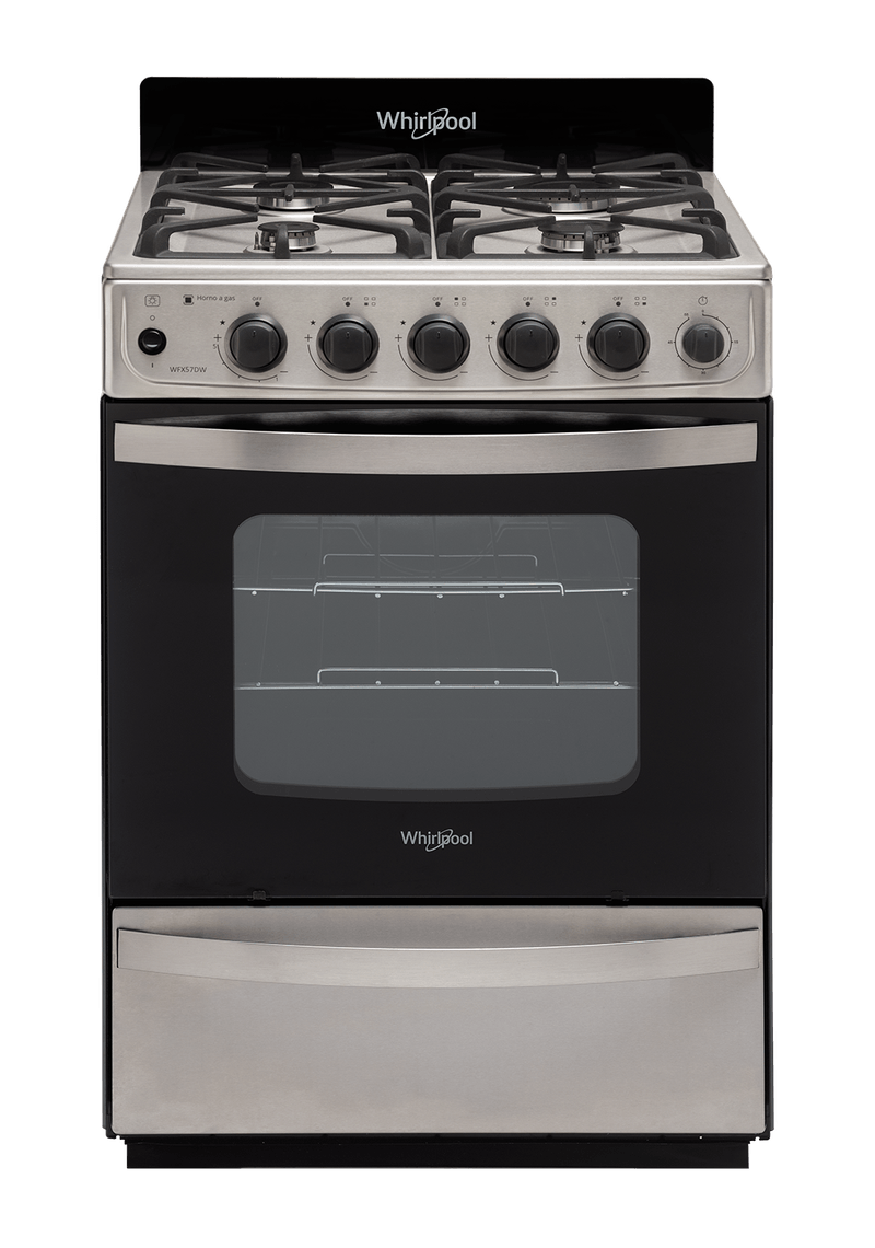 Cocina Whirlpool Multigas 56 CM Inox