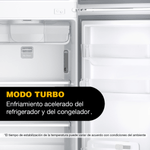 Heladera Cubetas flotantes 340Lts Extra Frio Estantes Regulables