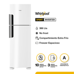 Heladera 386Lts Estantes Regulables Freezer Espacioso