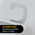 Heladera Estantes Regulables Freezer Espacioso 386Lts