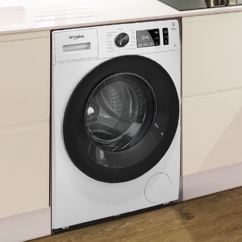 Lavarropas Carga Frontal 9kg 1400rpm Vapor