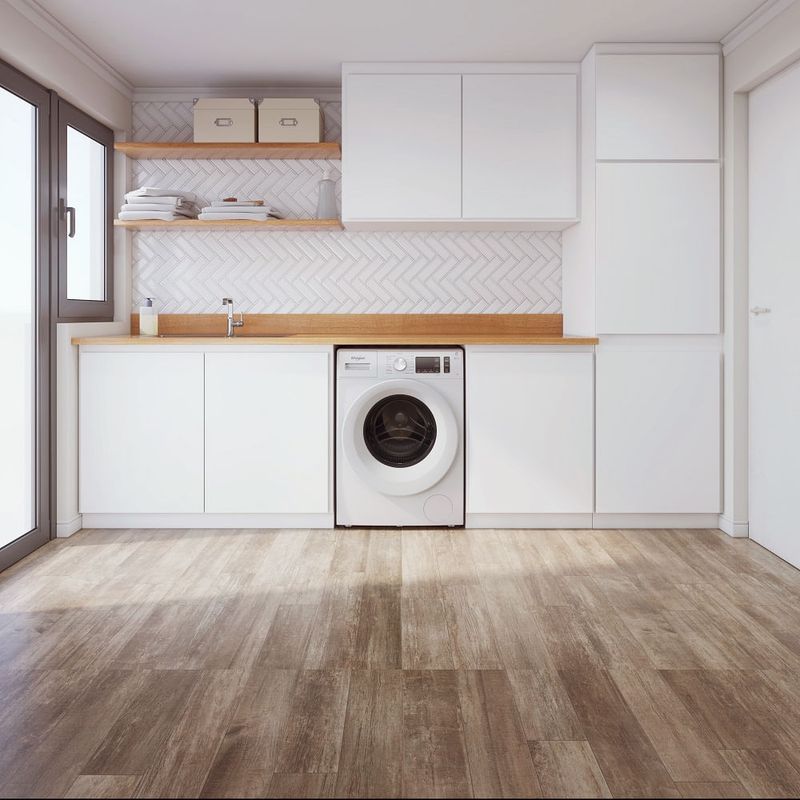 Lavarropas 7 kg Carga Frontal Panel Digital 1200 rpm Blanco