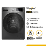 Lavasecarropas Carga Frontal 9.5 kg 6 kg