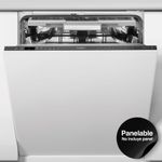 Lavavajillas empotrable y paneable 15 cubiertos