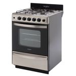 Cocina Multigas 56cm Inox Cajon parrilla a gas