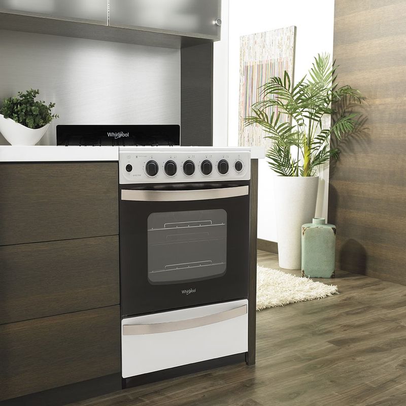 Cocina Multigas 56cm Blanca