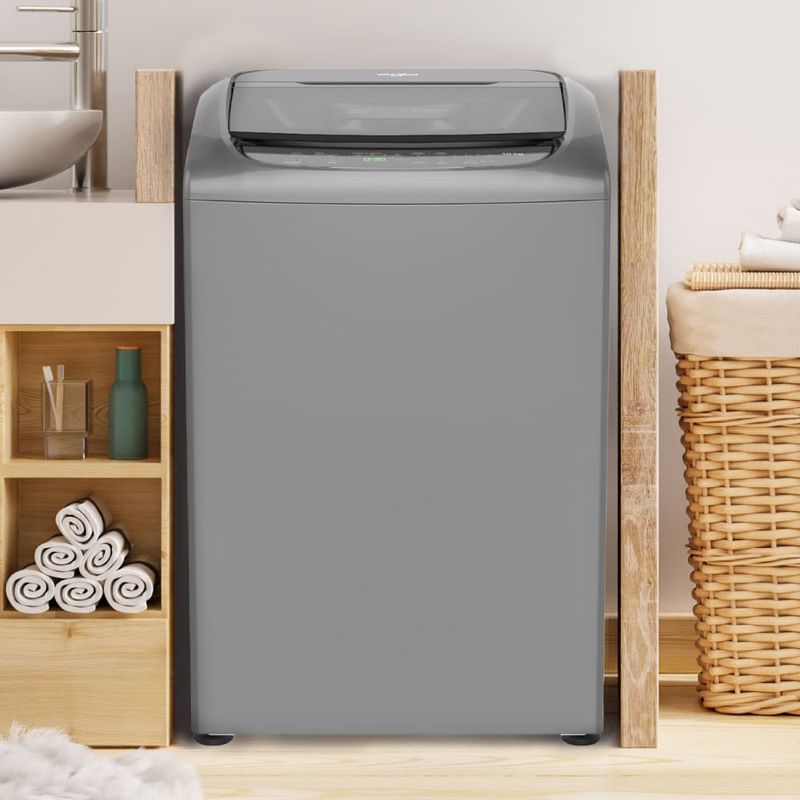 Lavarropas Carga Superior 10Kg Silver 740rpm