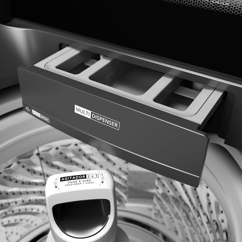 Lavarropas Carga Superior 9Kg 660rpm Quita manchas