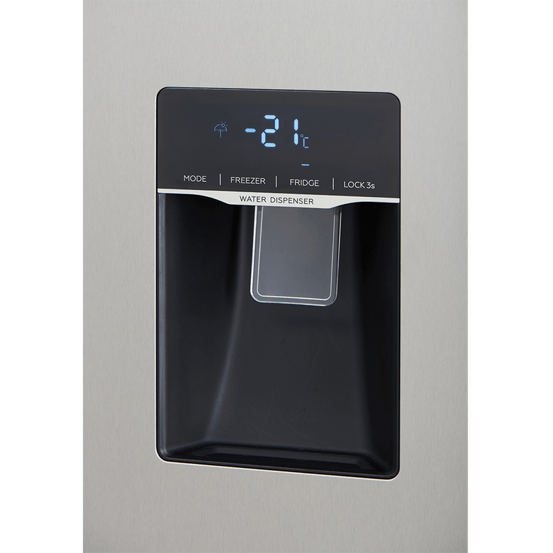 Heladera Side By Side Display touch 518lts