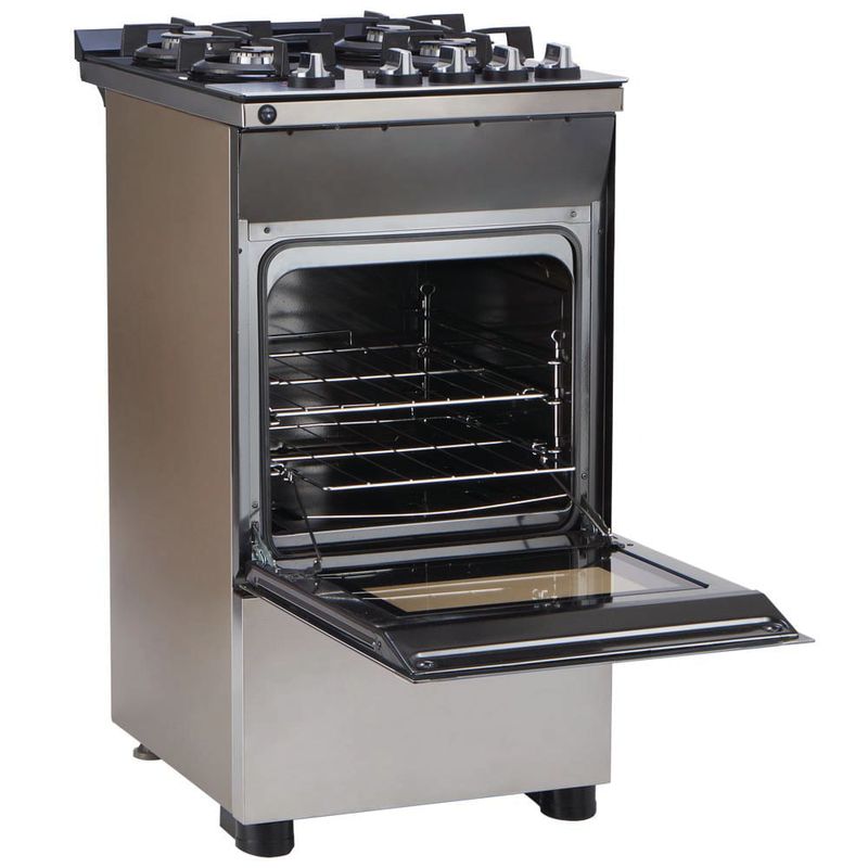 Cocina a gas inoxidable 51cm con Grill