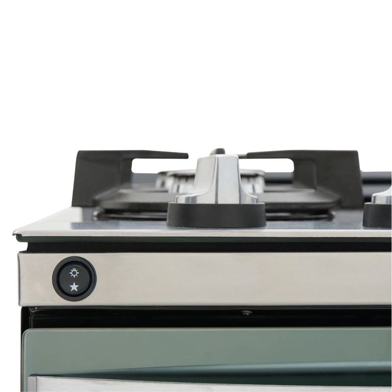 Cocina a gas inoxidable 51cm con Grill