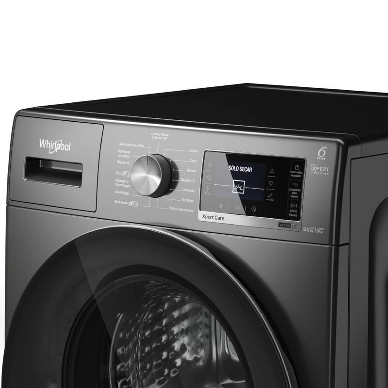 Lavasecarropas 9.5 kg 6 kg Carga Frontal 1400rpm