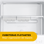 Heladera 340Lts Extra Frio Cubetas Flotantes LED