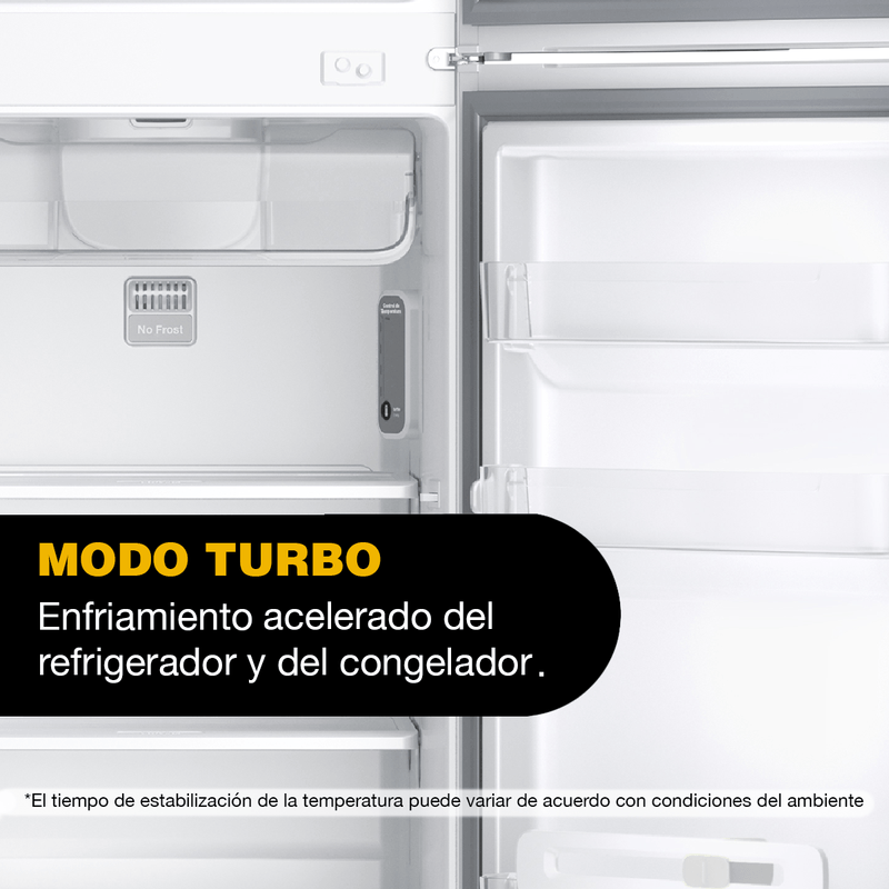 Heladera No Frost Compartimientos Regulables 340Lts