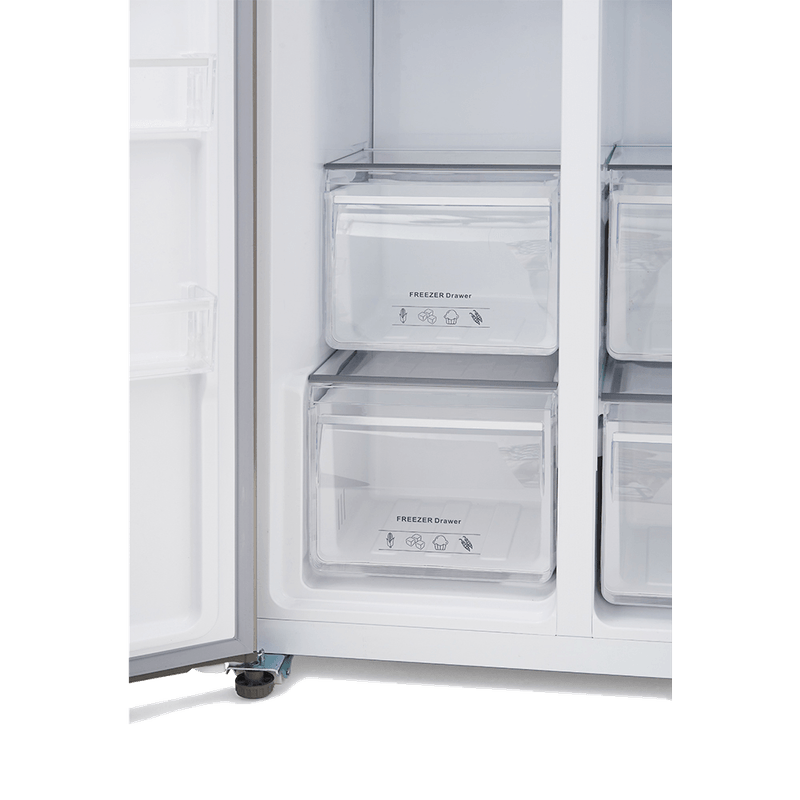 Heladera Side By Side Display touch 518lts