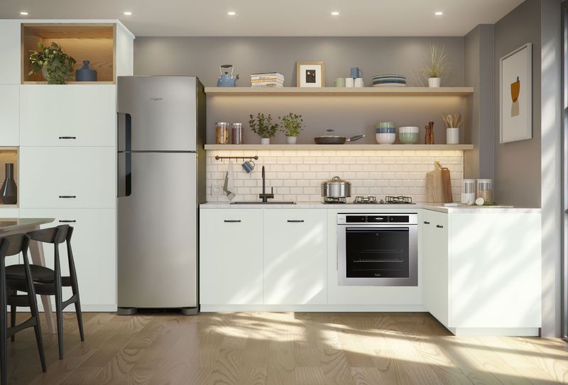 Heladera 386Lts Extra Frío Freezer espacioso Estantes regulables