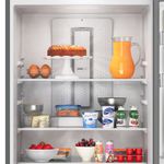 Heladera 449 Lts Control de Temperatura Turbo Negra